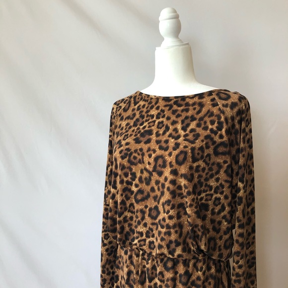 Michael Kors Leopard Print Dress - Picture 4 of 4
